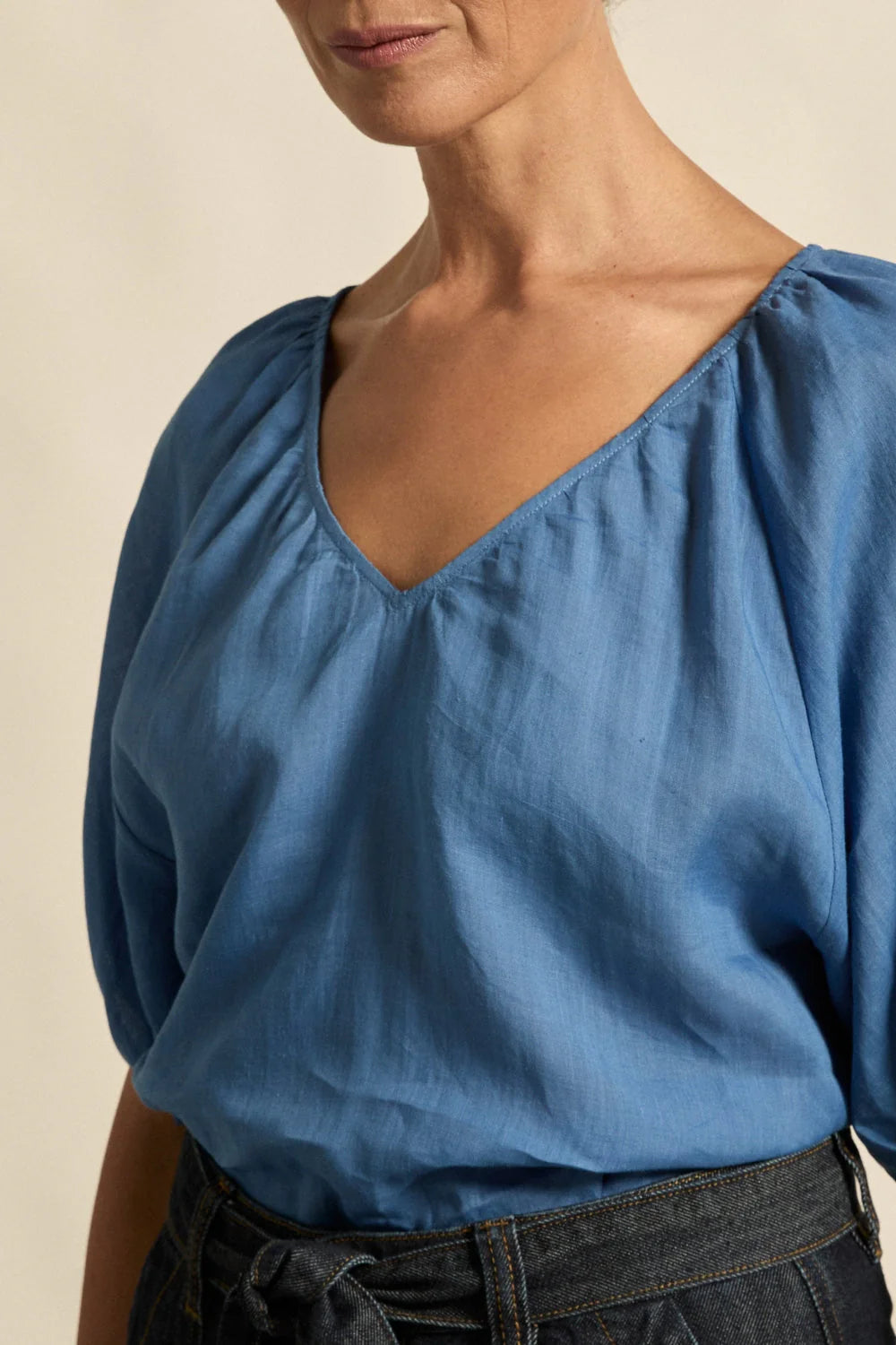 Zoe Kratzmann Trace Top - Shoreline