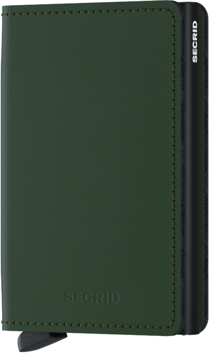 Secrid Slimwallet - Matte Green Black