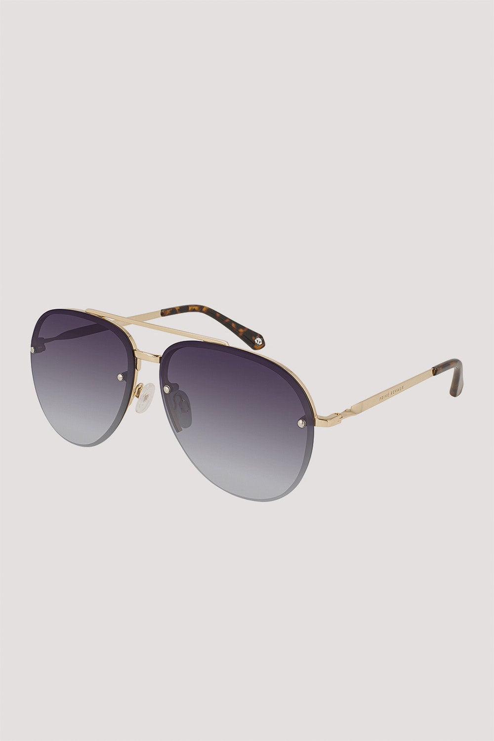 Privé Revaux The Glide Sunglasses - Champagne Gold / Grey