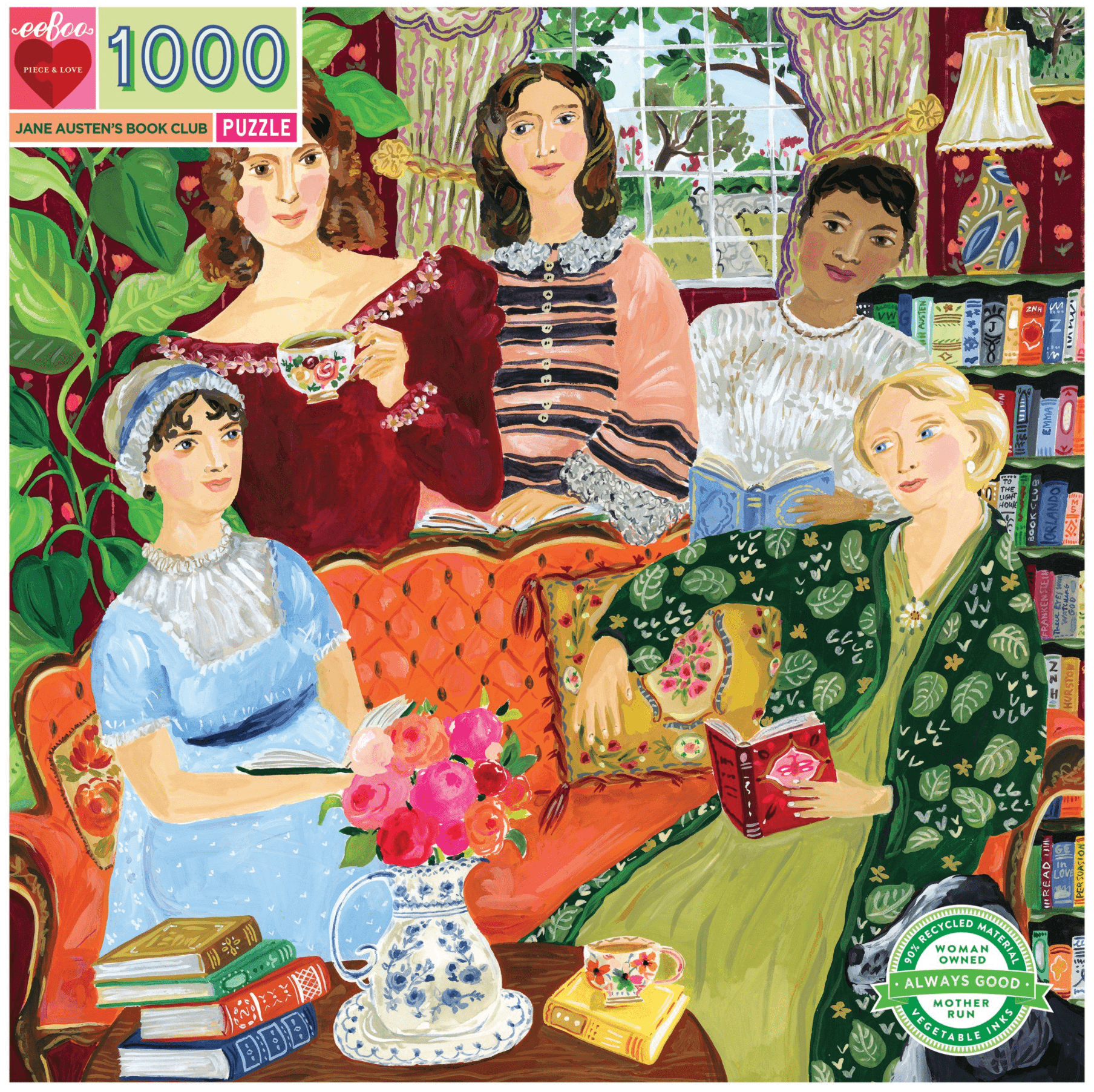 Eeboo Puzzle - Jane Austen Book Club