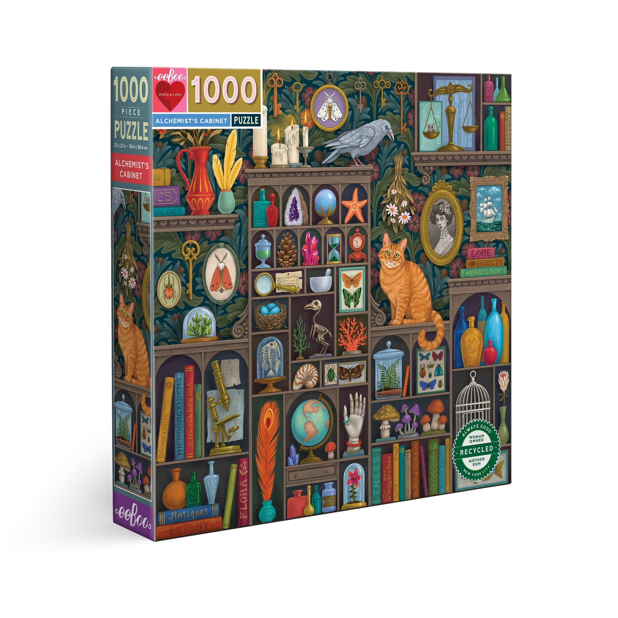Eeboo Alchemist's Cabinet Puzzle - 1000 pieces