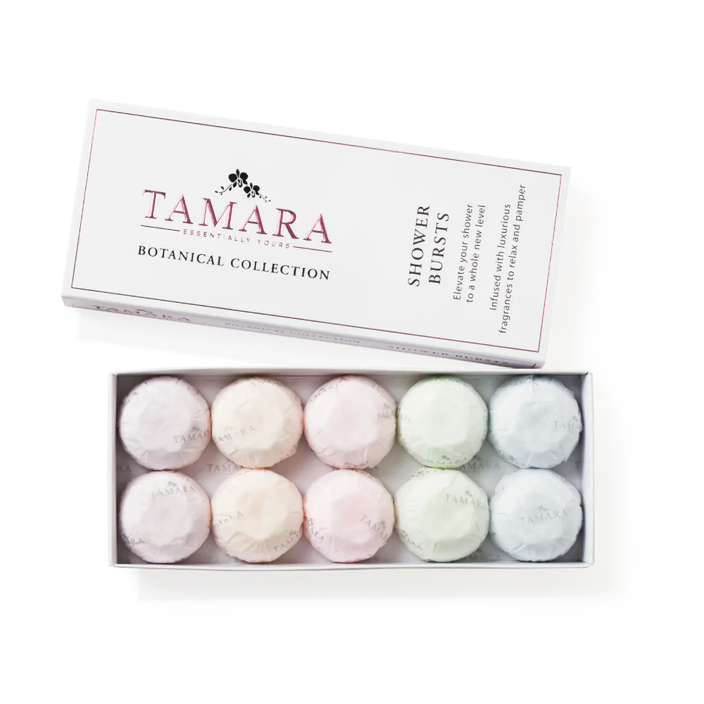 Tamara Shower Bursts Box of 10 - Botanical Collection