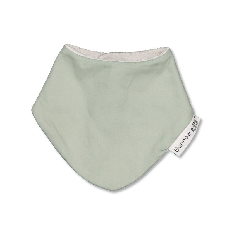 Burrow &amp; Be Dribble Bib - Sage