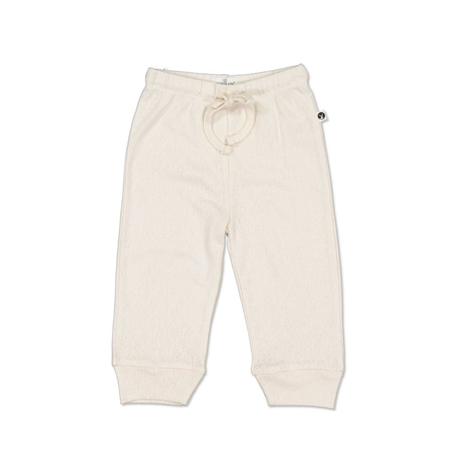 Burrow & Be Pointelle Baby Pants - Natural