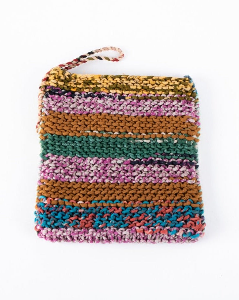 Trade Aid Recycled Sari Bath Mitt