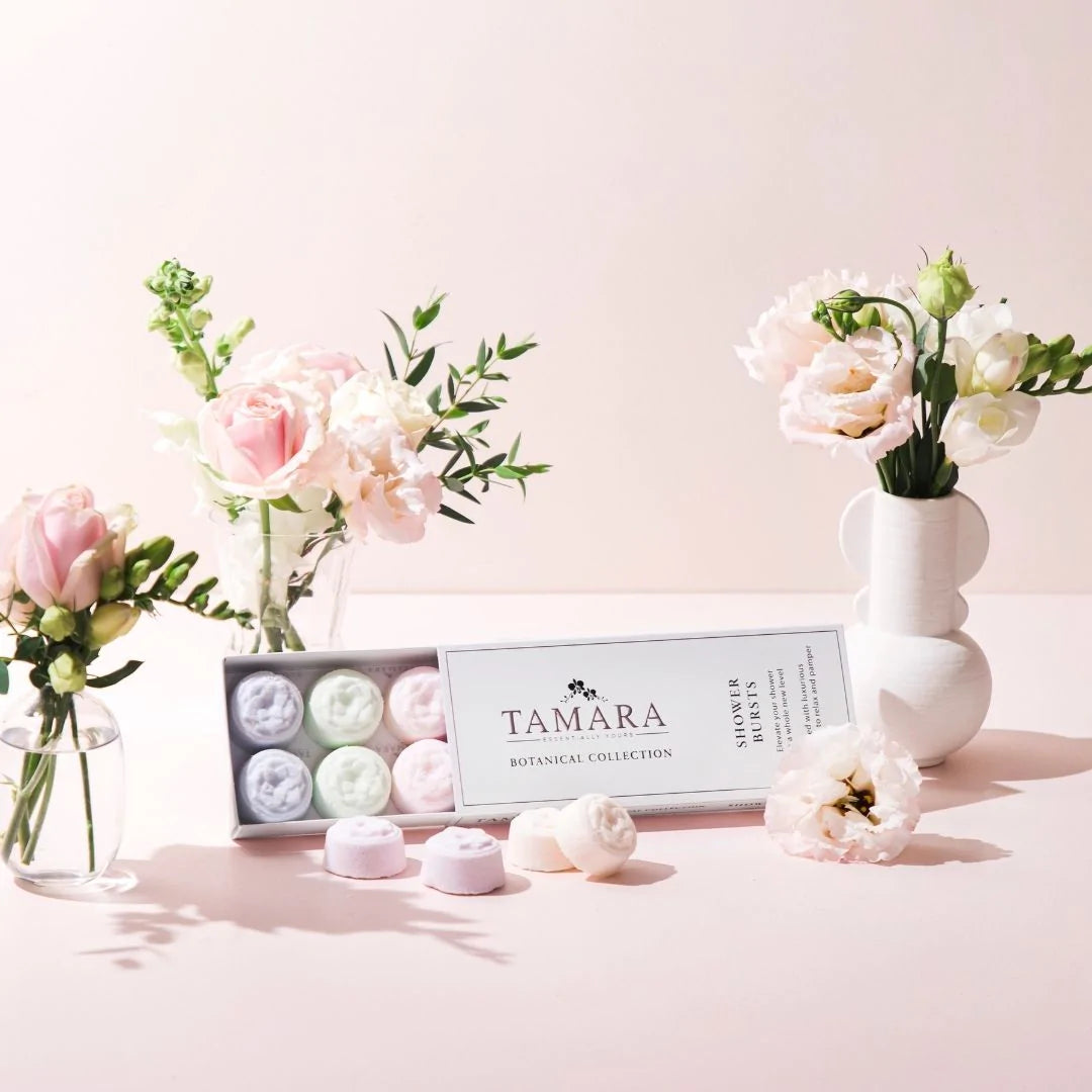 Tamara Shower Bursts Box of 10 - Botanical Collection