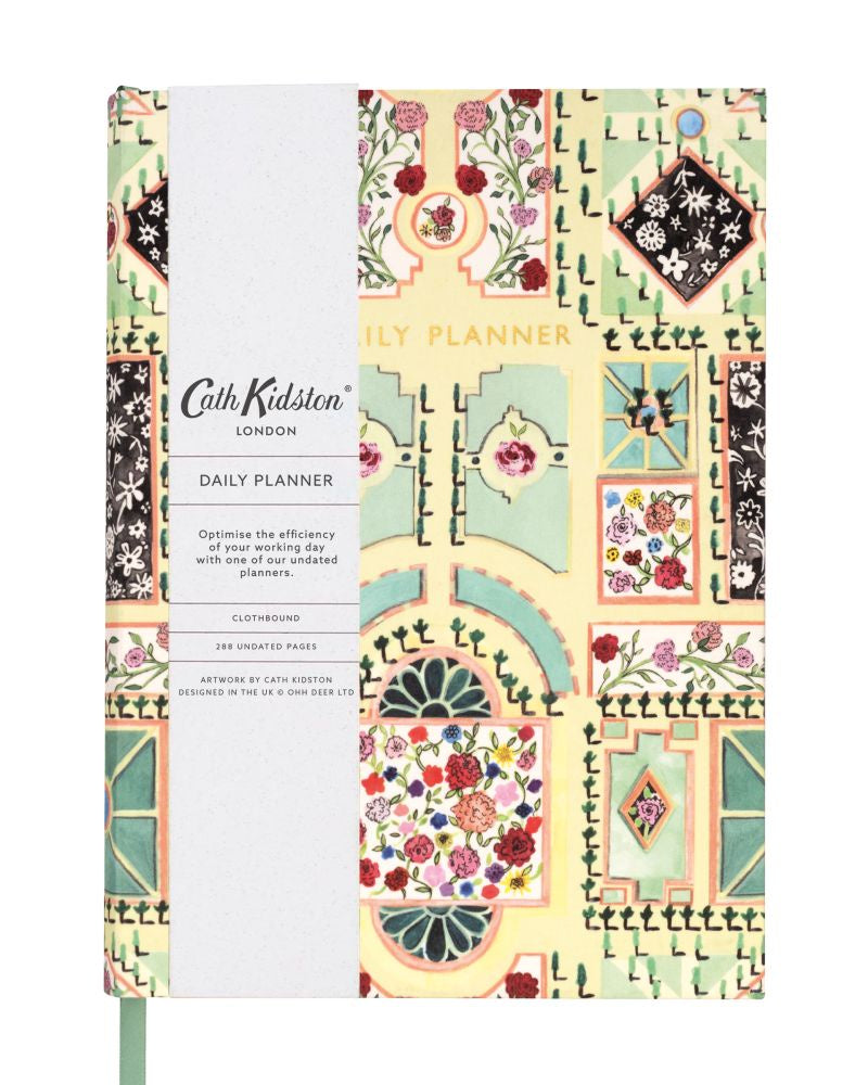 Cath Kidston A5 Linen Daily Planner - Garden Print