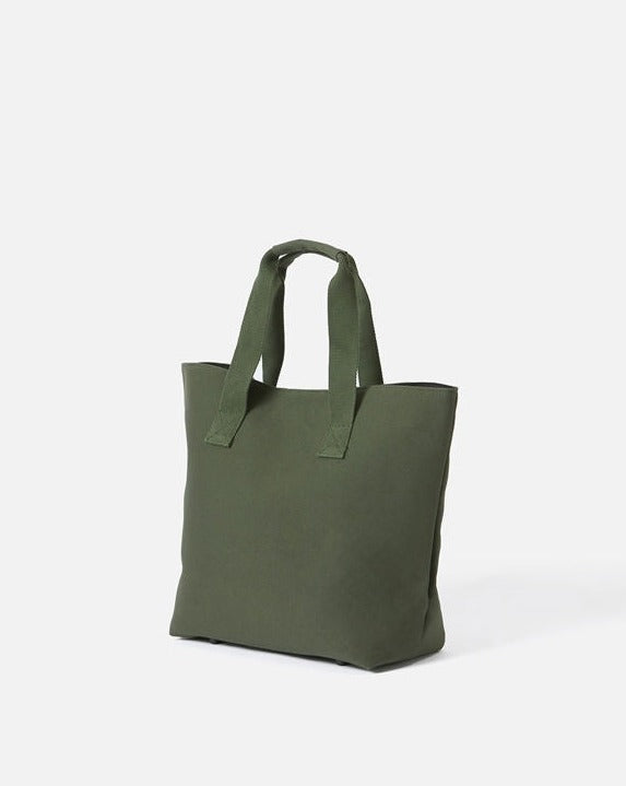 Citta Canvas Tote Bag = Olive