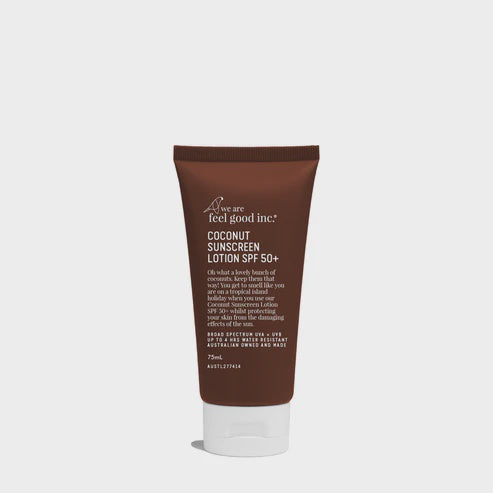 We Are Feel Good Coconut Sunscreen SPF50+ 75ml