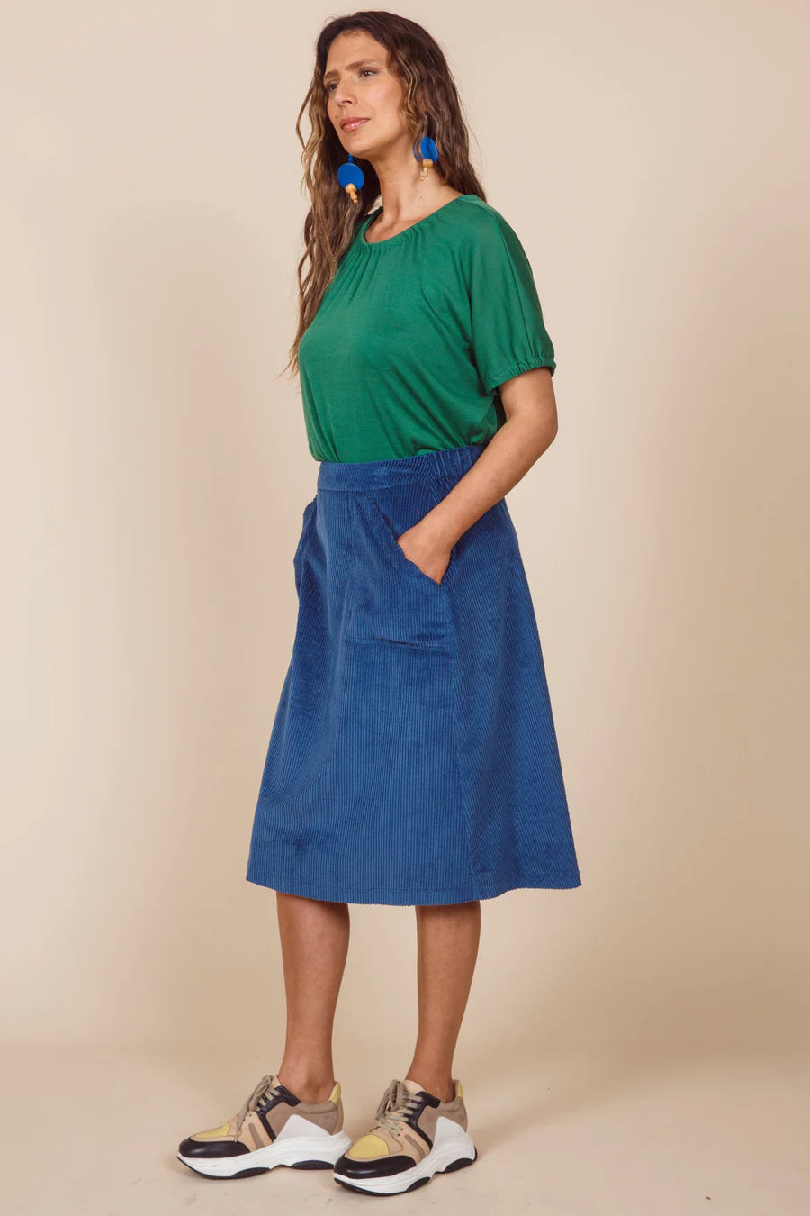 Dalston Sara Skkrt - Blue Cord