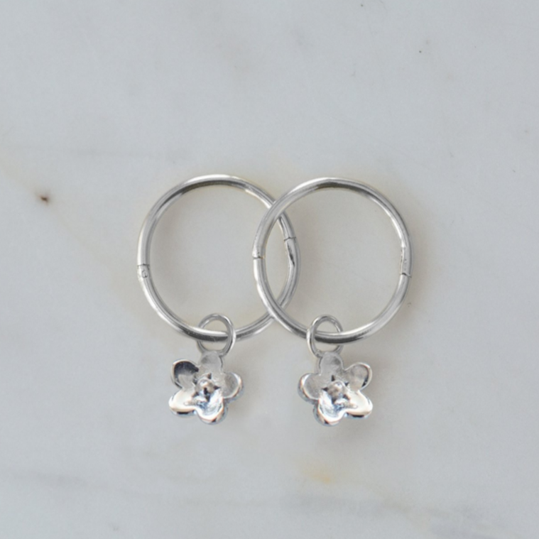 Sophie Daisy Day Sleepers - Silver