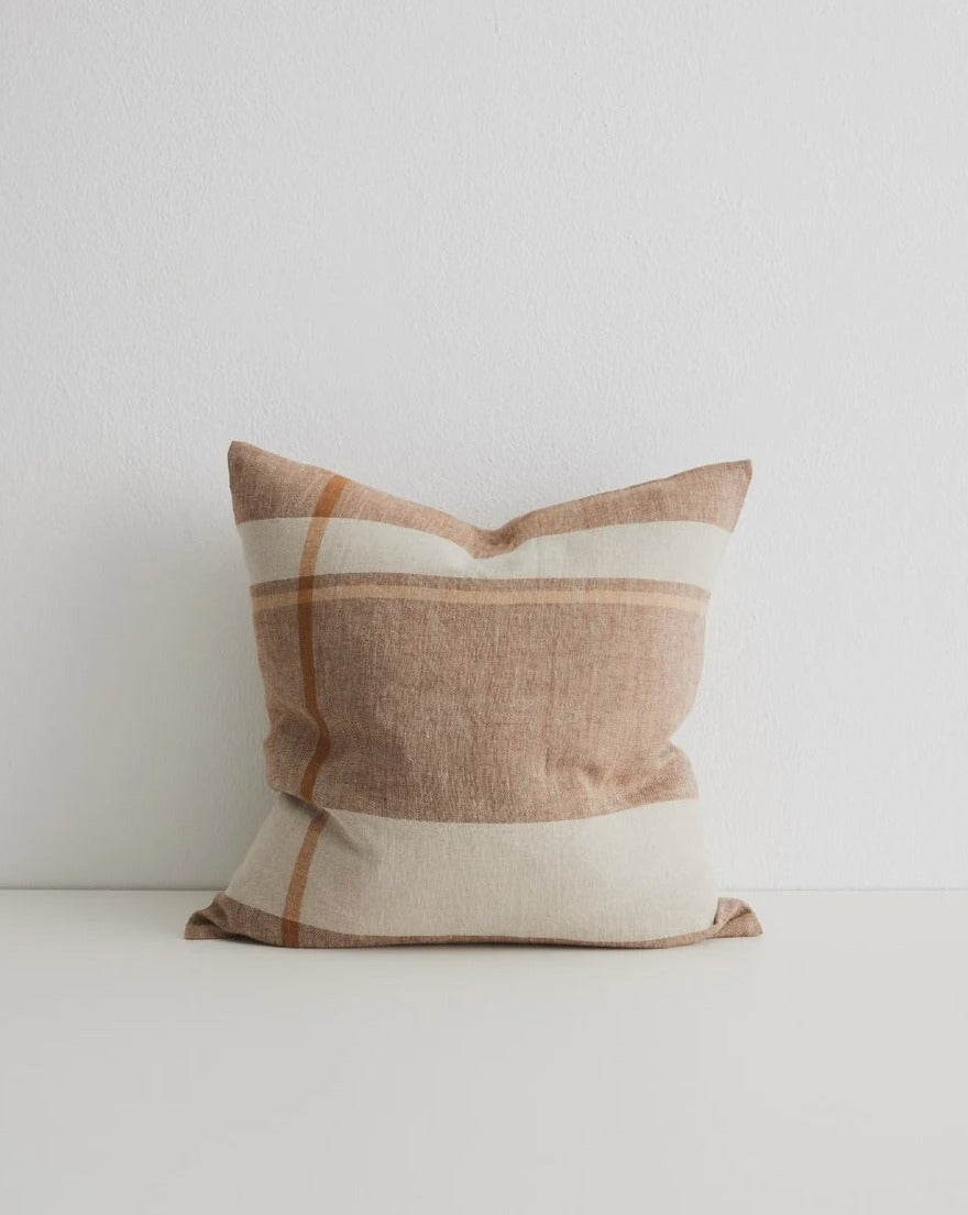 Weave Dante Cushion - Tobacco