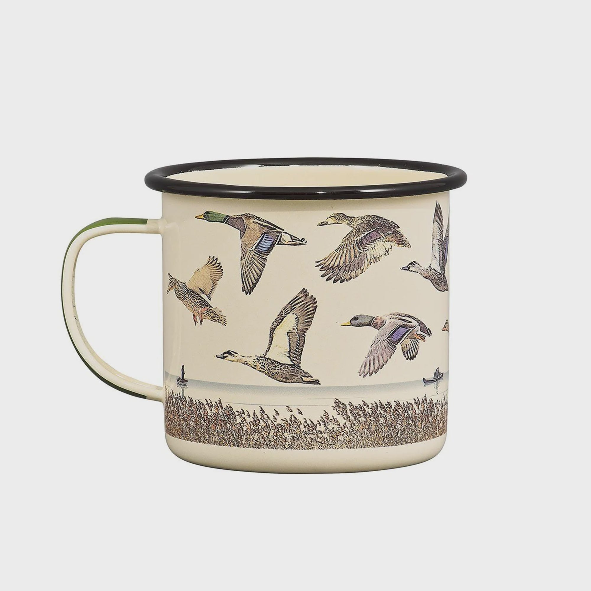 Enamel Mug 500ml - Lake and Ducks