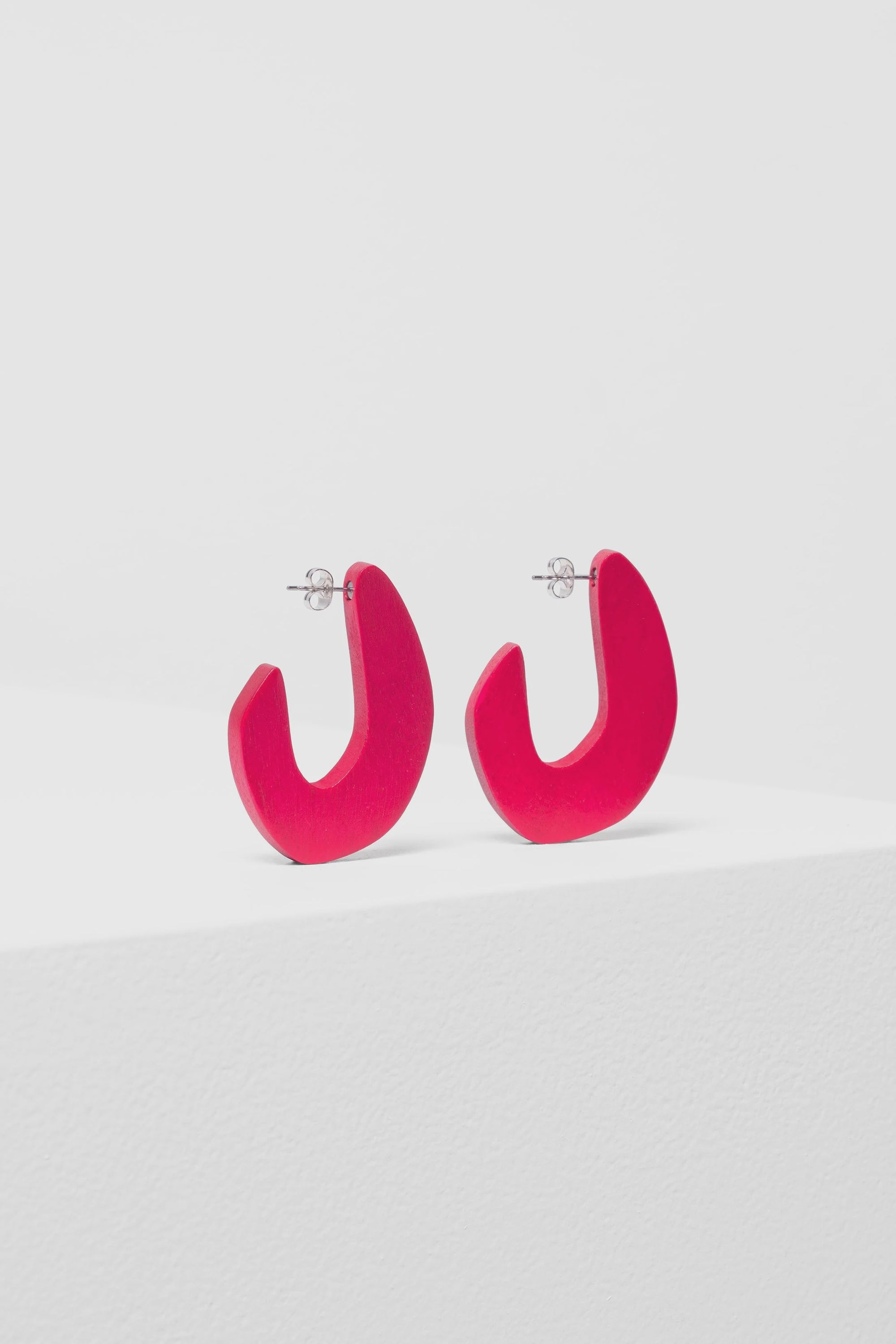Elk Riiva Earring - Hot Pink