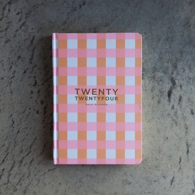 Frank 2024 Daily Planner -  Picnic Peach