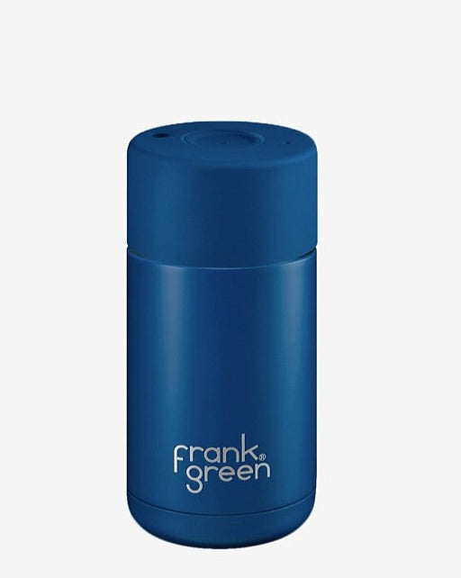 Frank  Green Ceramic Reusable Cup12oz/355ml - Deep Ocean