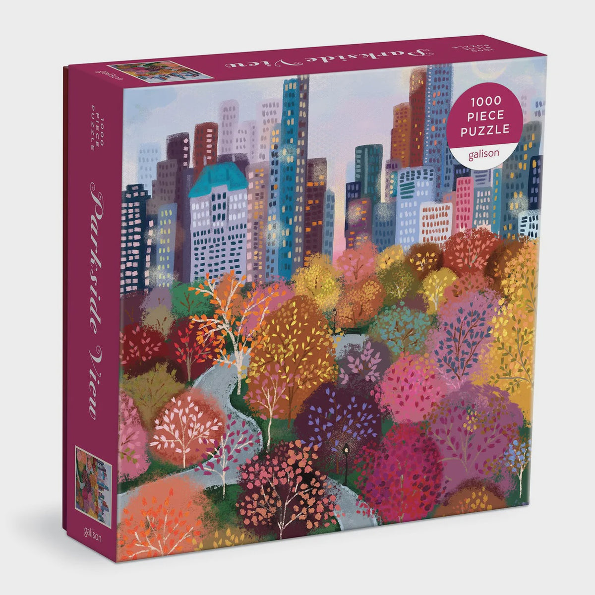 Galison Parkside View Puzzle - 1000pc
