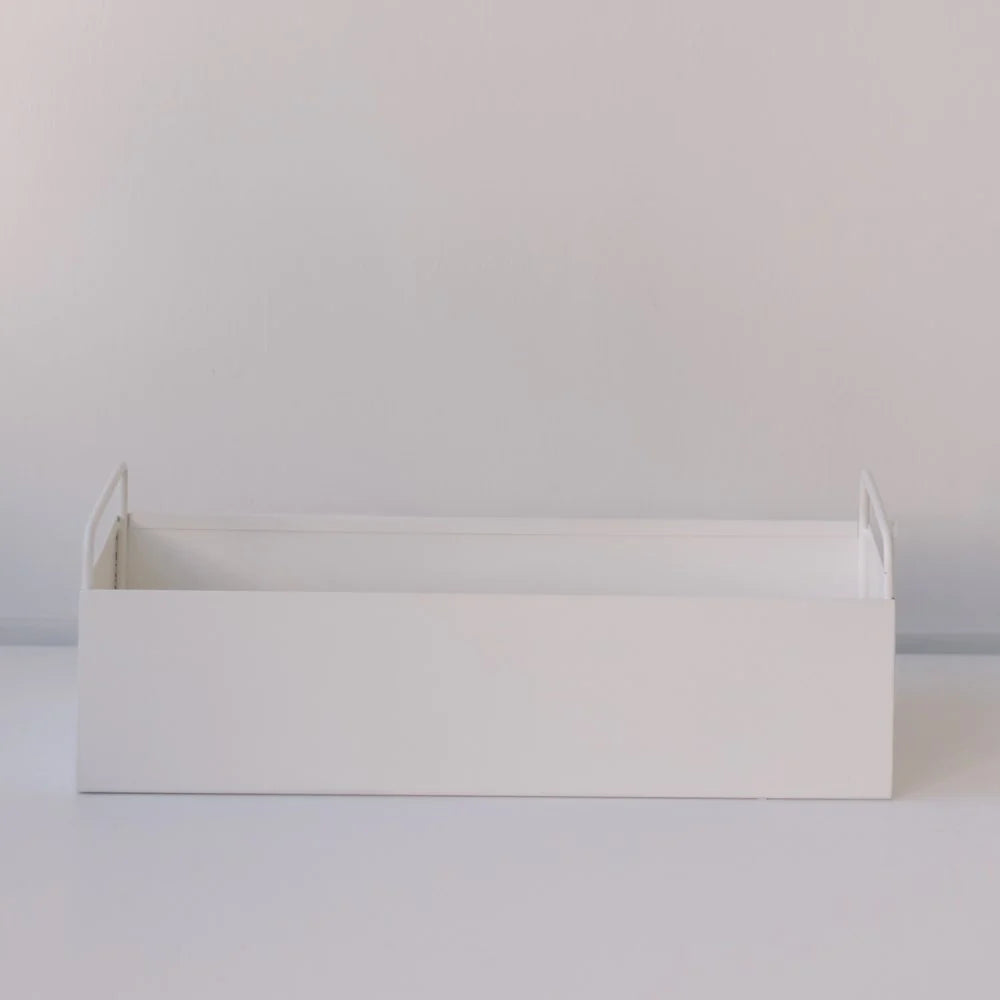 Garcia Metal Planter - White