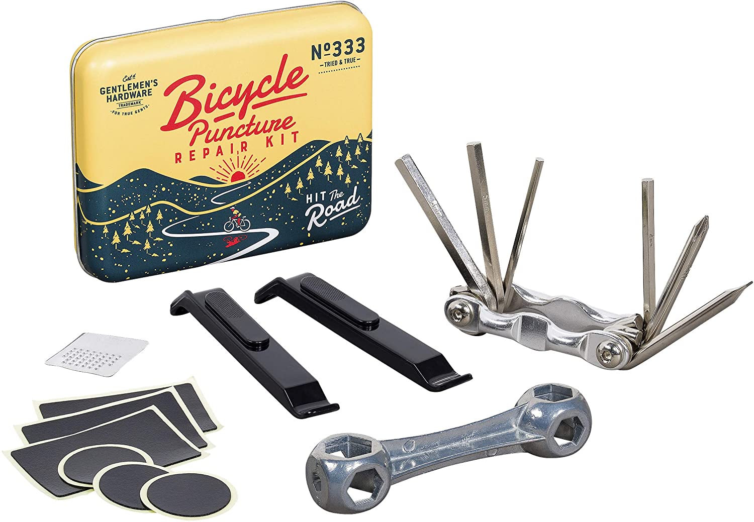 Gentlemen's Hardware Bicycle Puncture Repair Kit