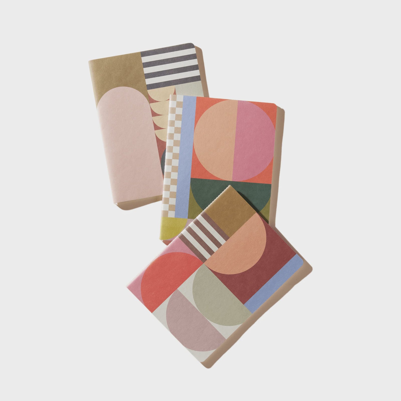 Designworks Ink Notebook Set of 3 - Mod Geo