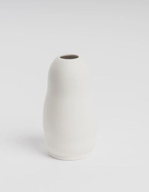 Ned Harmie Leo Vase - white