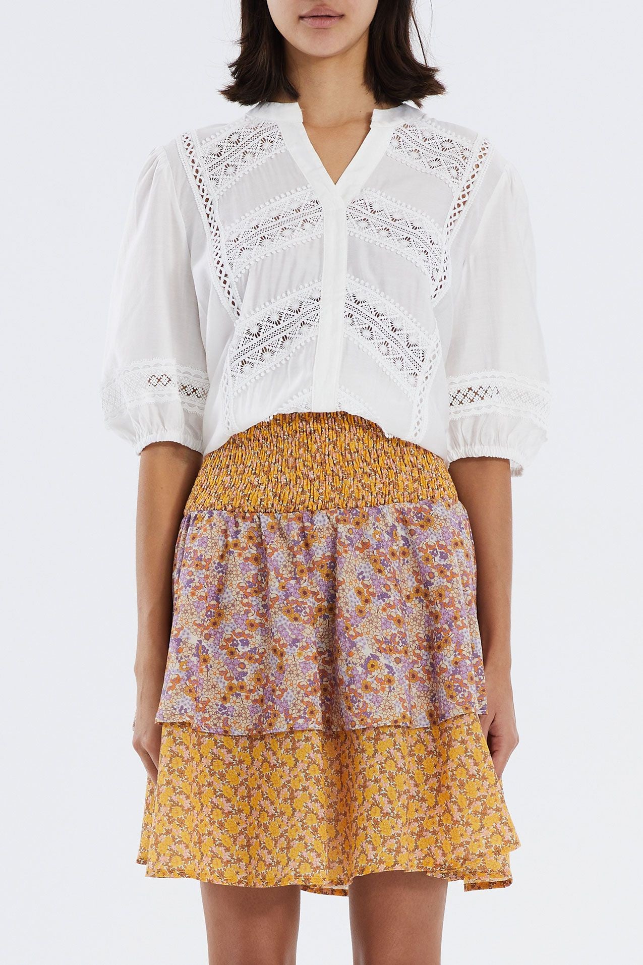 Lollys Laundry Faida Shirt - White