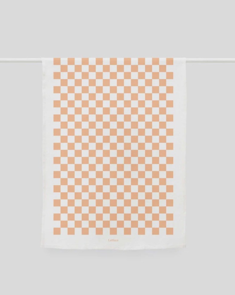 Lettuce Tea Tweol - Checkers Peach