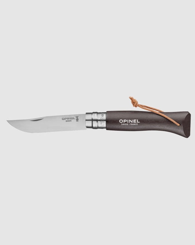 Opinel Pocket Knife - No8/Dark Brown/Black