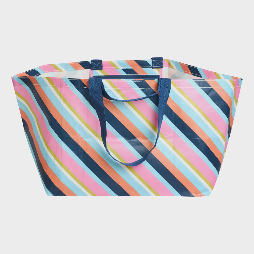 Project Ten Oversized Tote - Candy Stripe