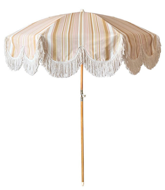 Ico Traders Summer Parasol - Neopolitan Retro Stripe