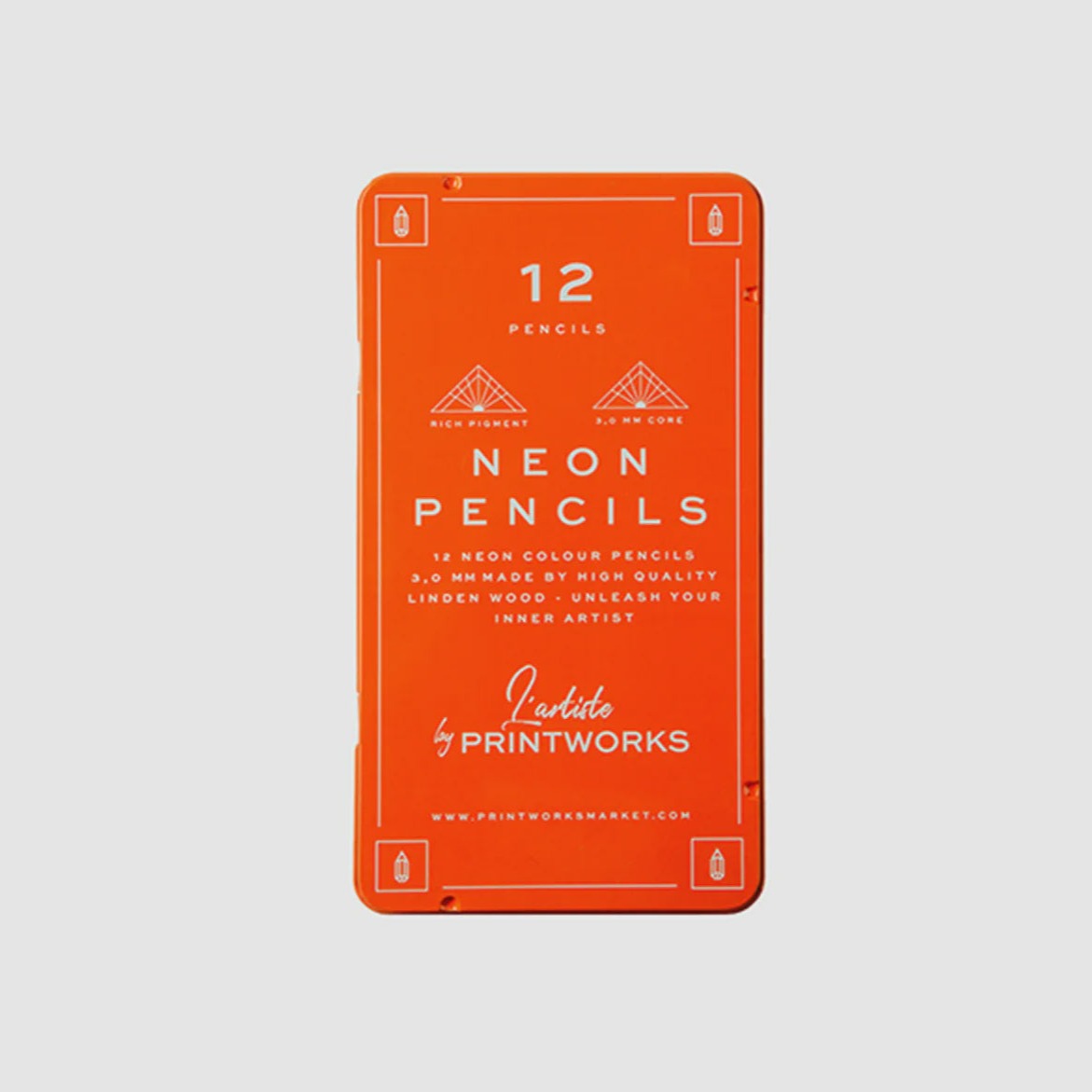 printworks neon pencils