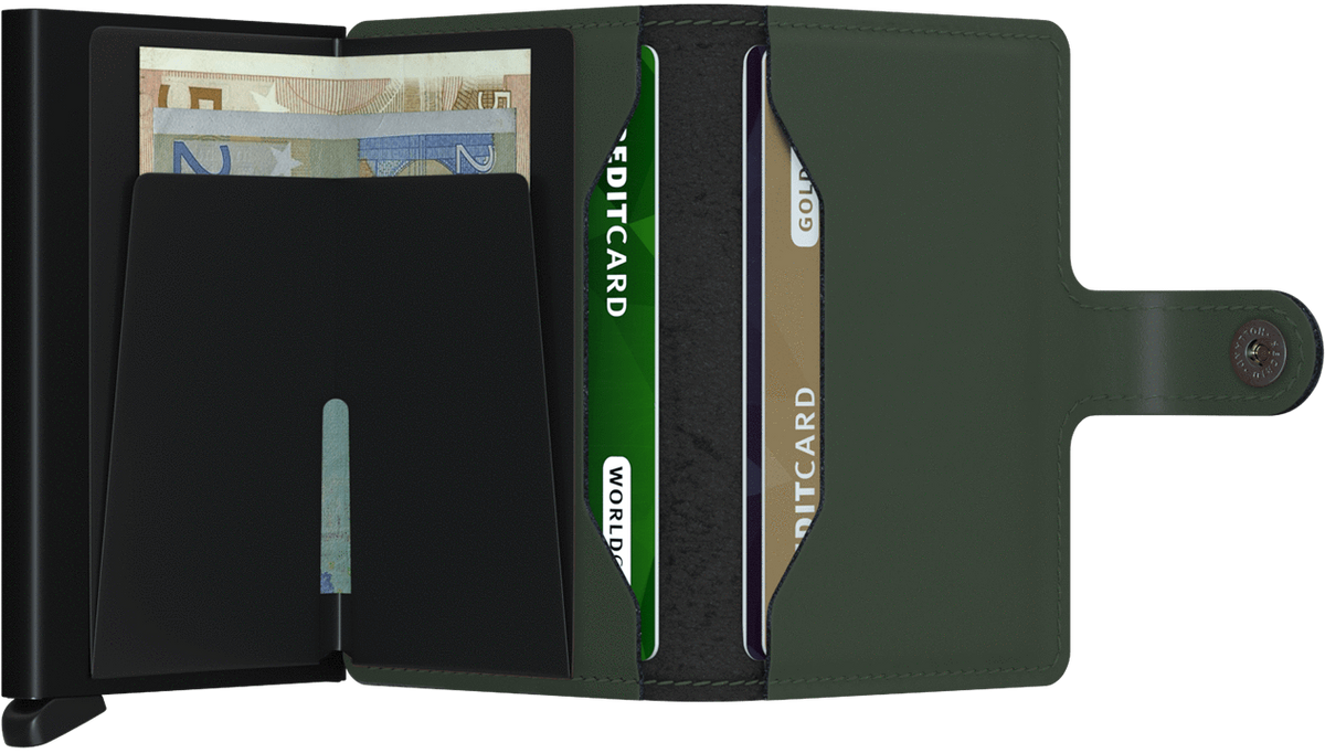Secrid Slimwallet - Matte Green Black