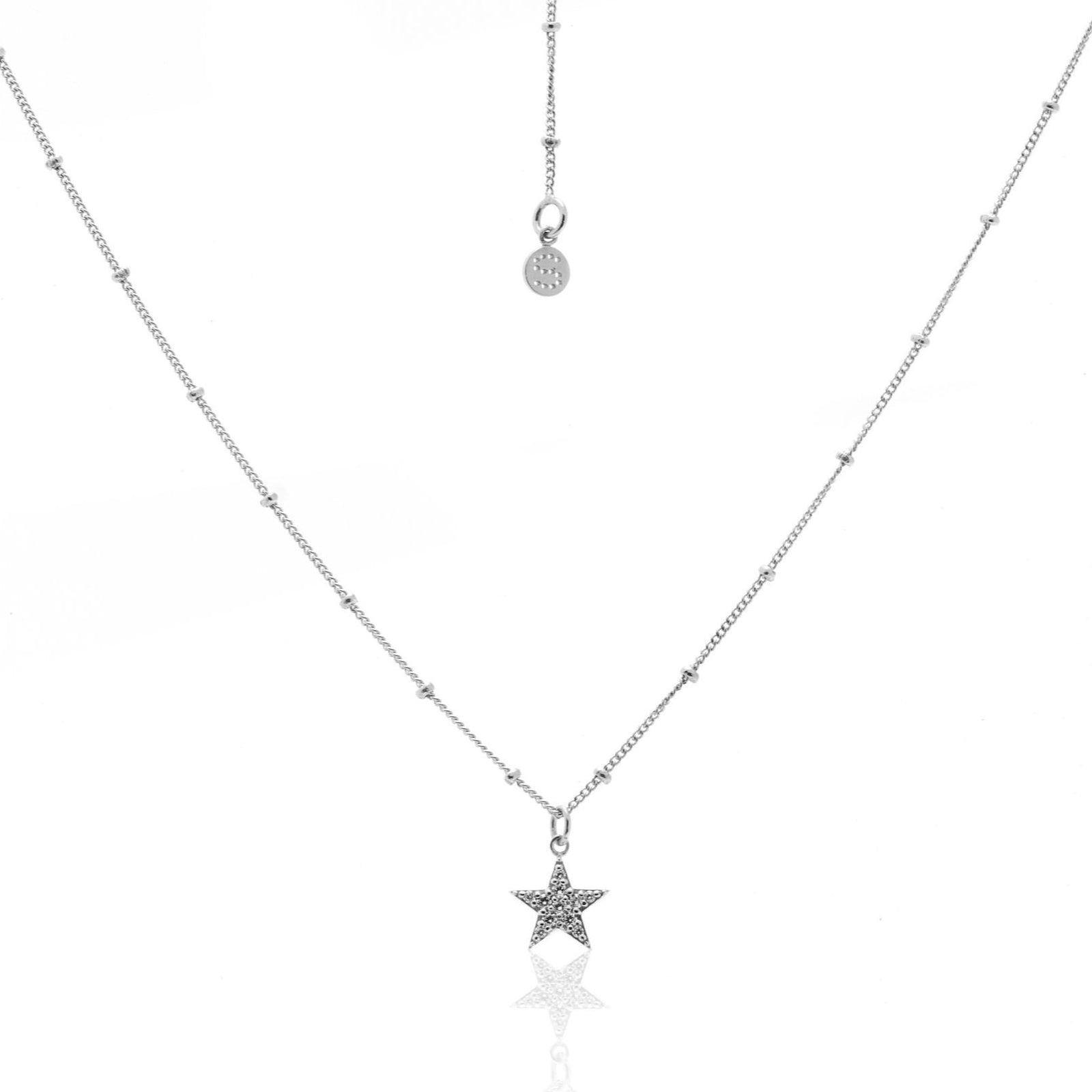 Silk & Steel Lumiere Necklace - Silver