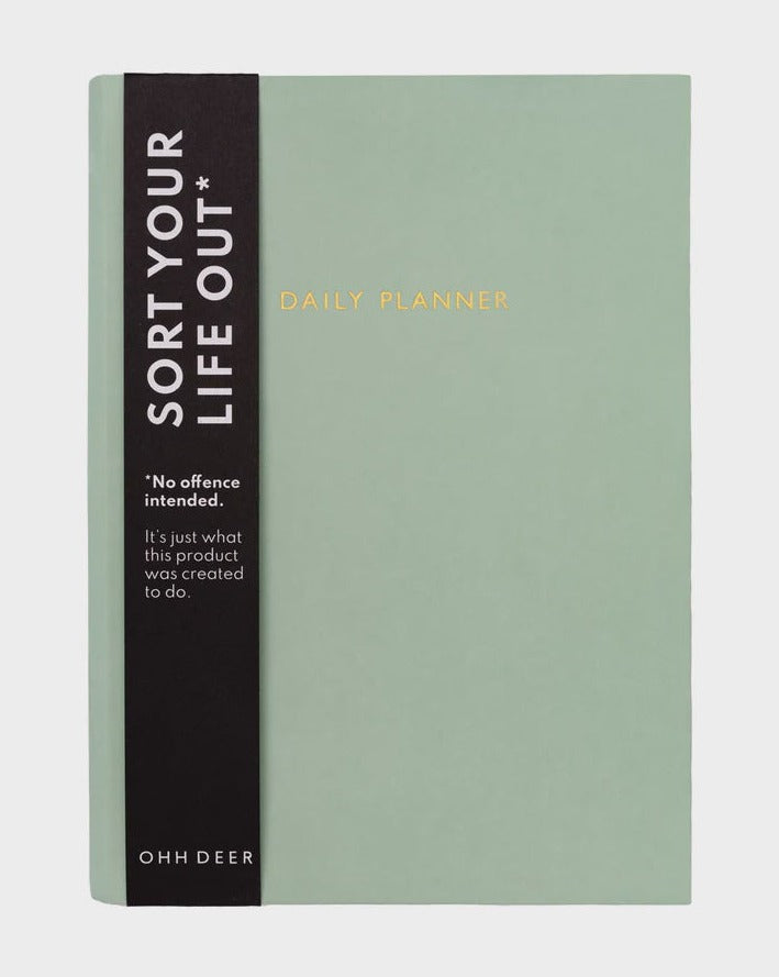 Sort Your Life Out Daily Planner - Sage Green