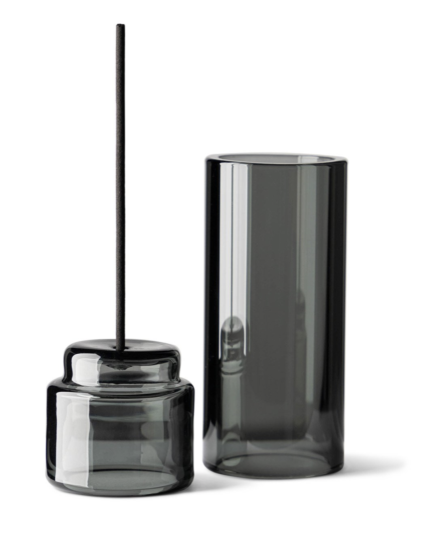 Studio Milligram Glass Incense Flue - Smoke