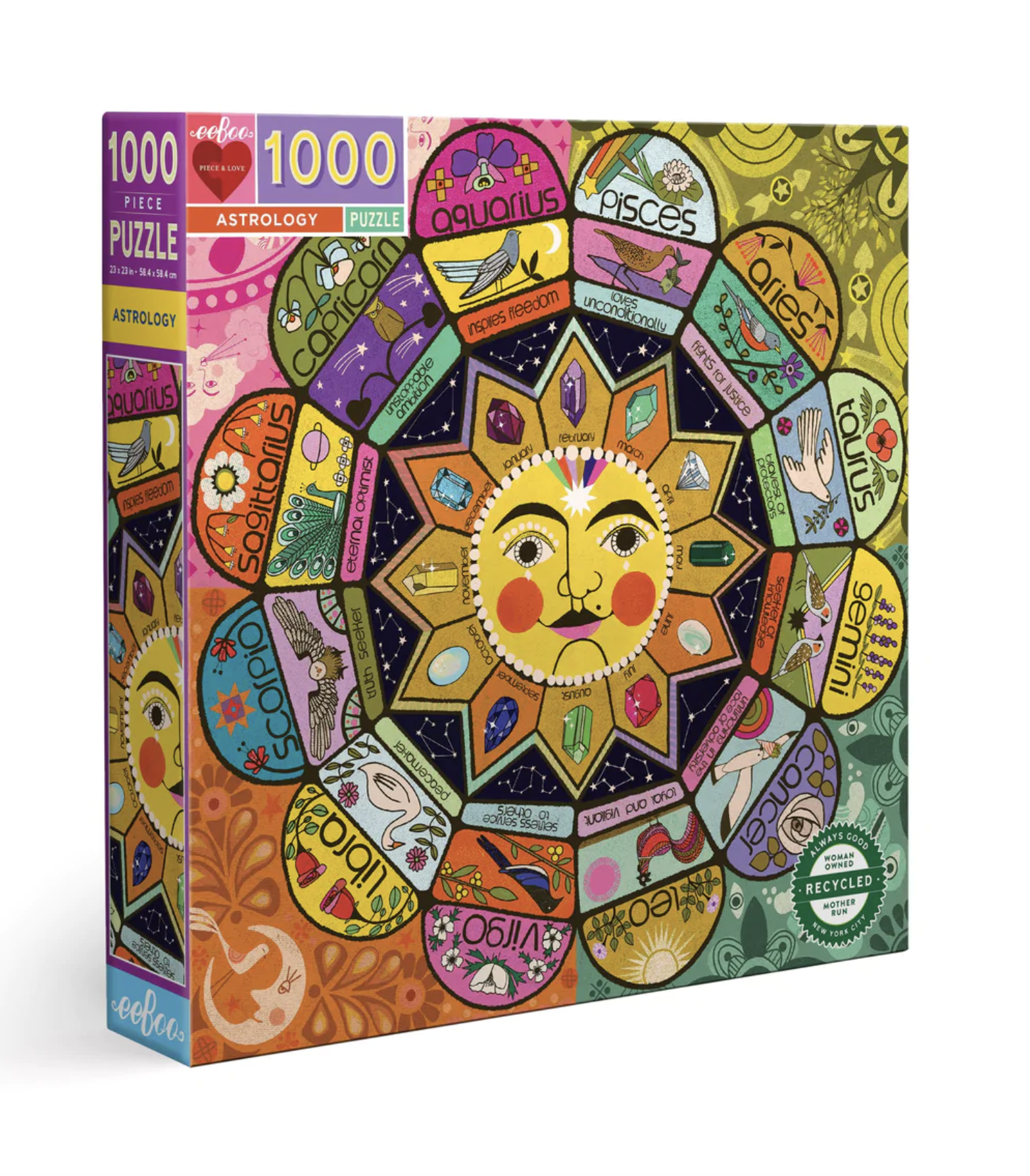 EeBoo Puzzle - Astrology Square 1000pc