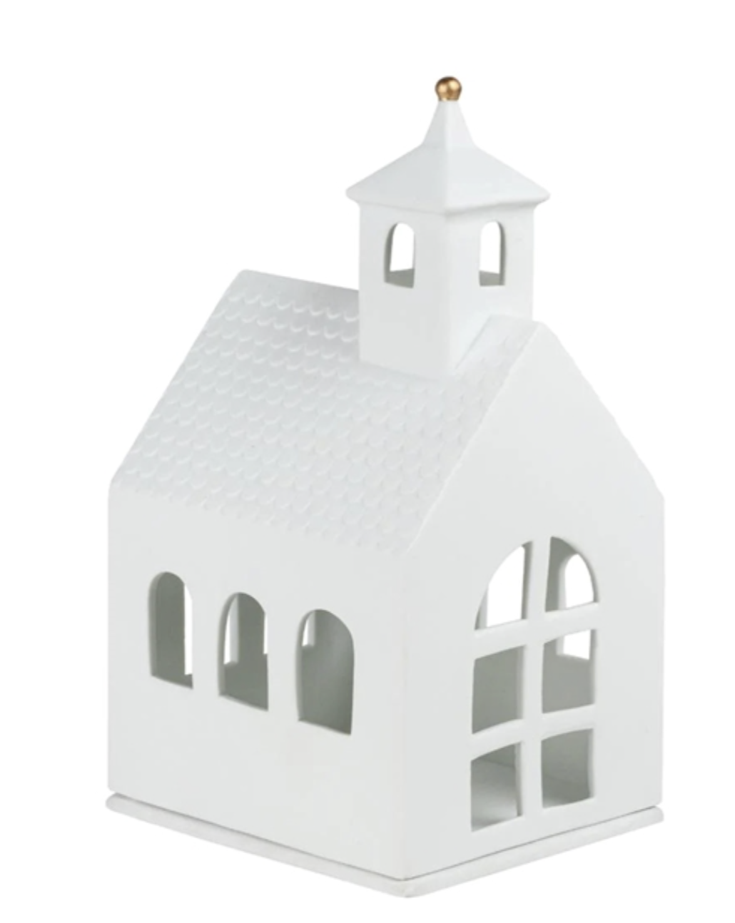 Rader Tealight Xmas Chapel with Gold Small