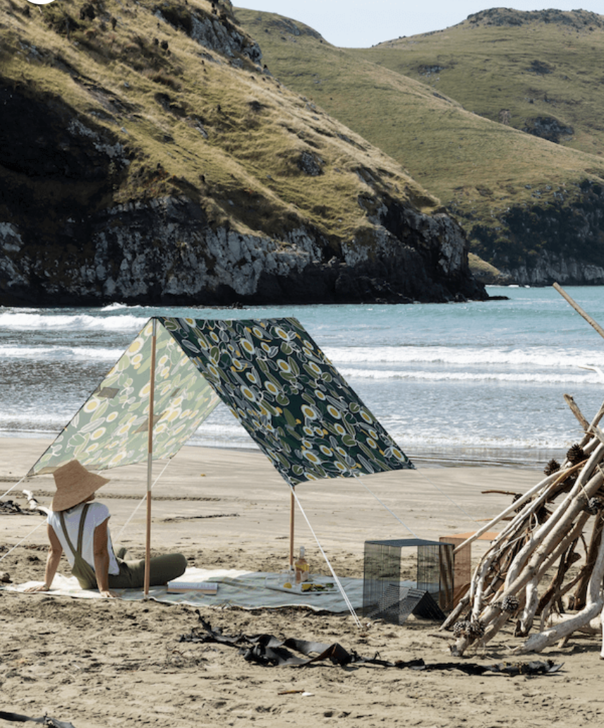 Ico Traders Summer Beach Shelter - Kiwi Daisy