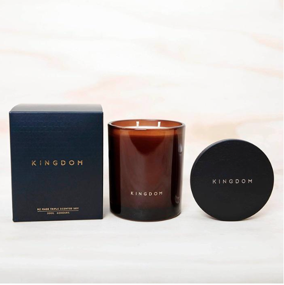 kingdom home fragrance candles, soy