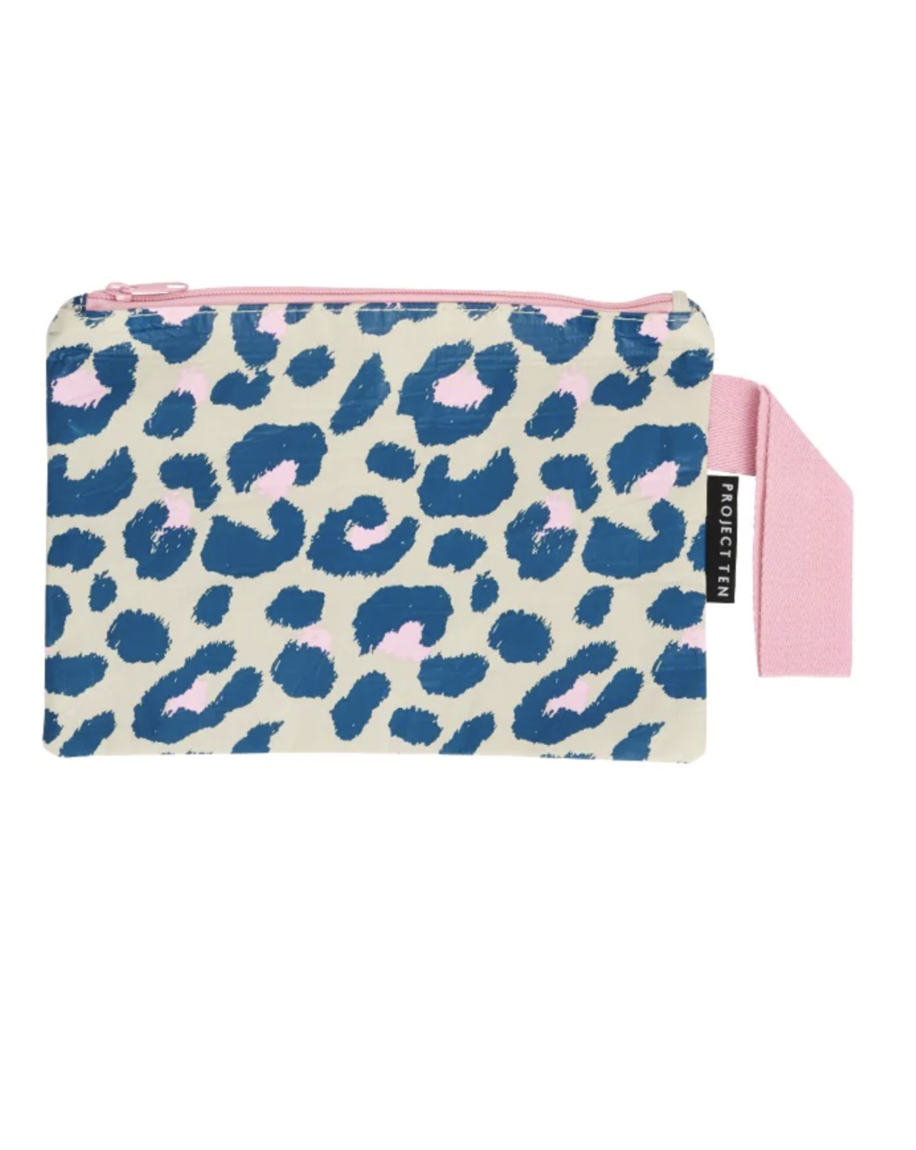 Project Ten Mini Zip Pouch - Leopard