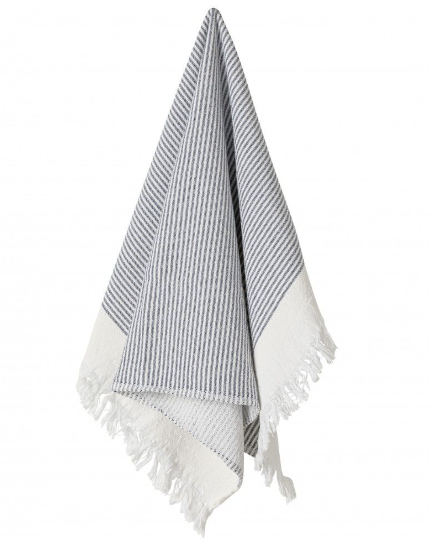Casafina Terry Stripe Towel - Blue
