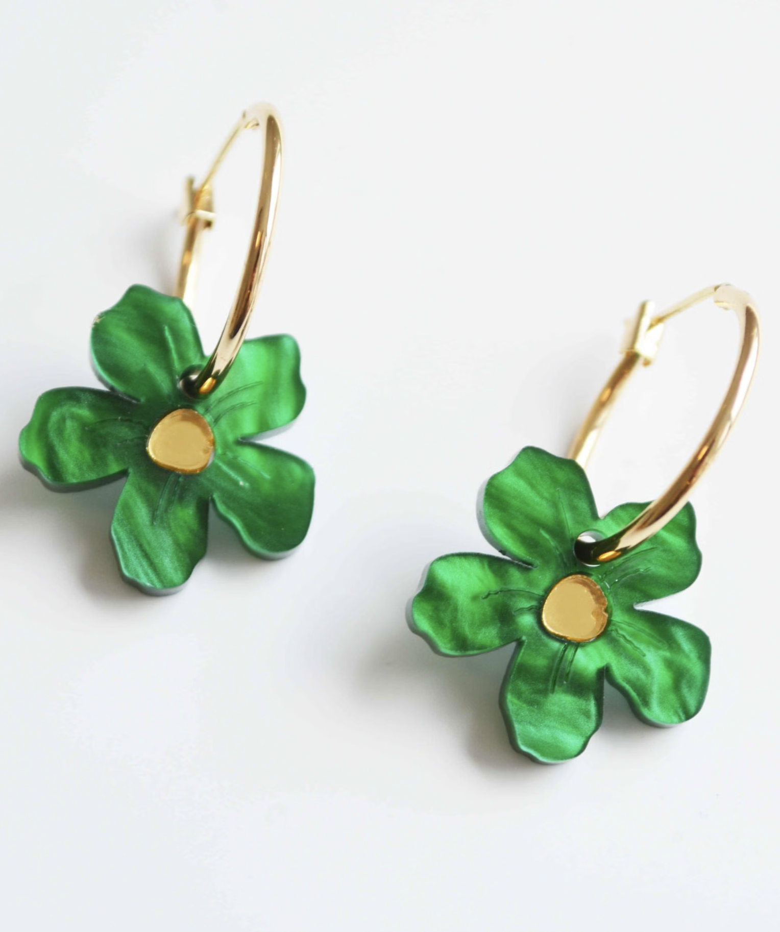Haegn & Co Wildflower Earrings - Leaf