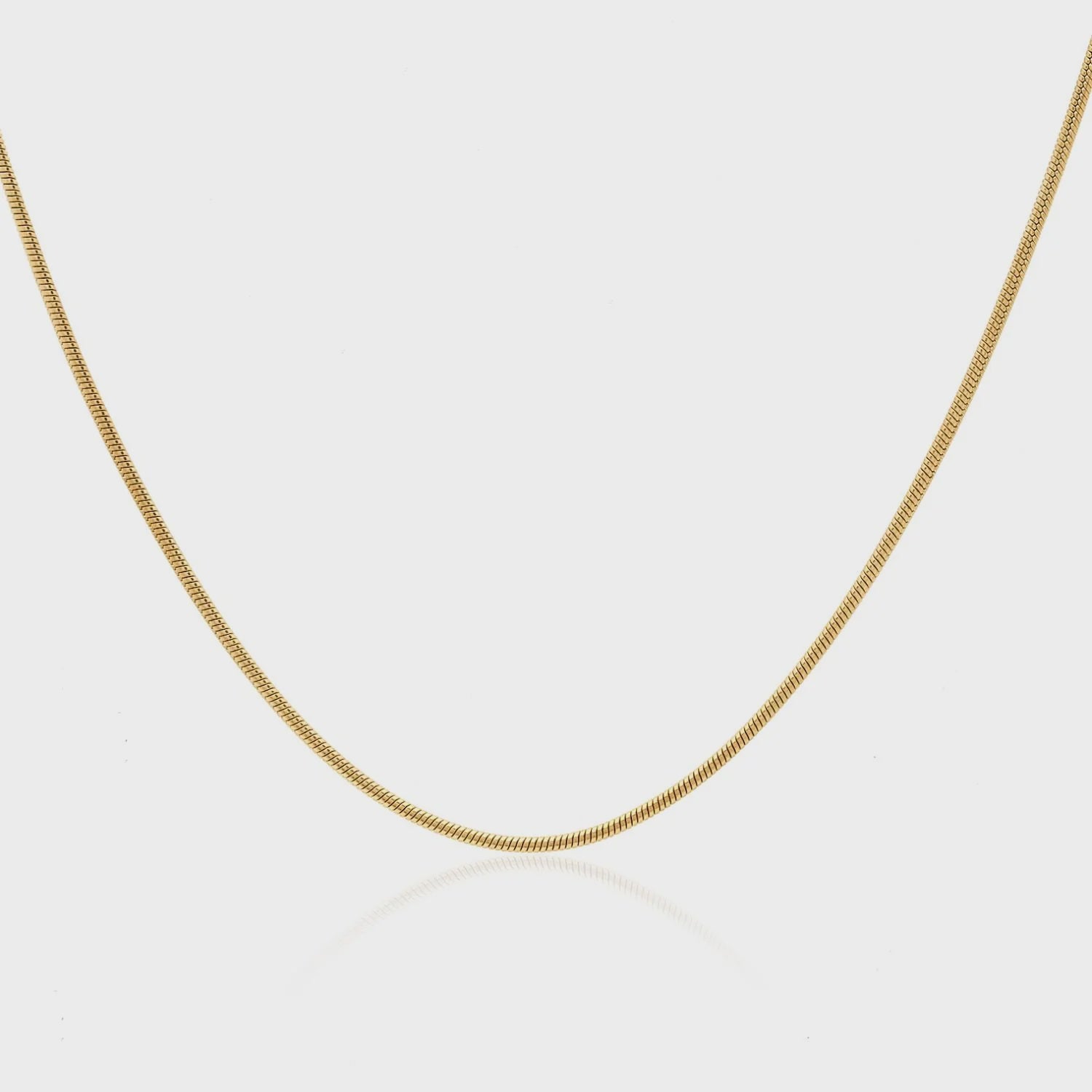 Silk & Steel Roma Necklace - Gold