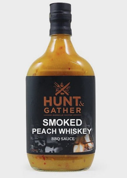 Hunt & Gather BBq Sauce - Smoked peach and Whiskey