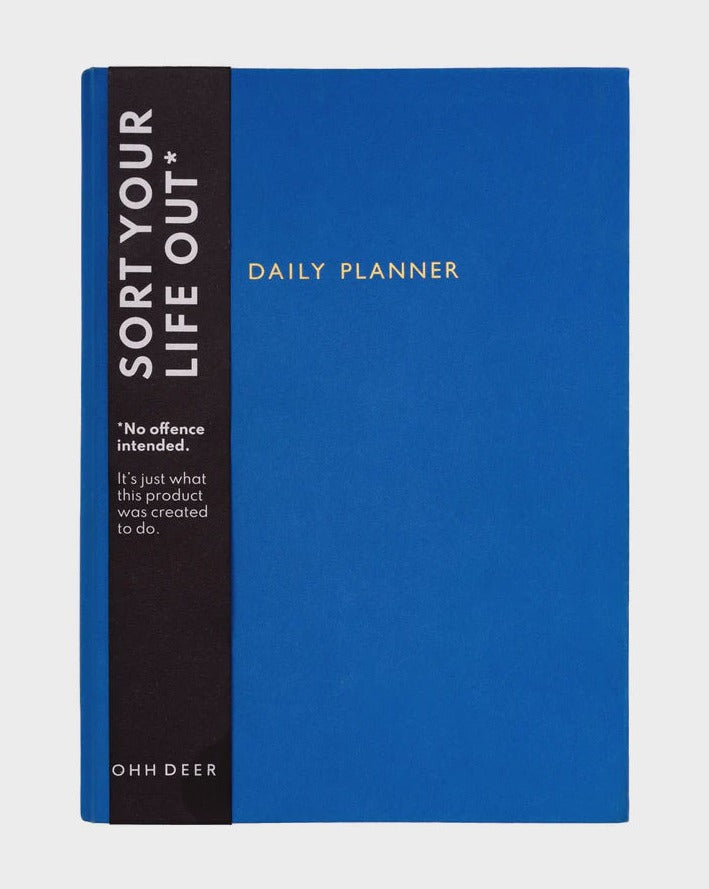 Sort Your Life Out Daily Planner - Ultramarine Blue
