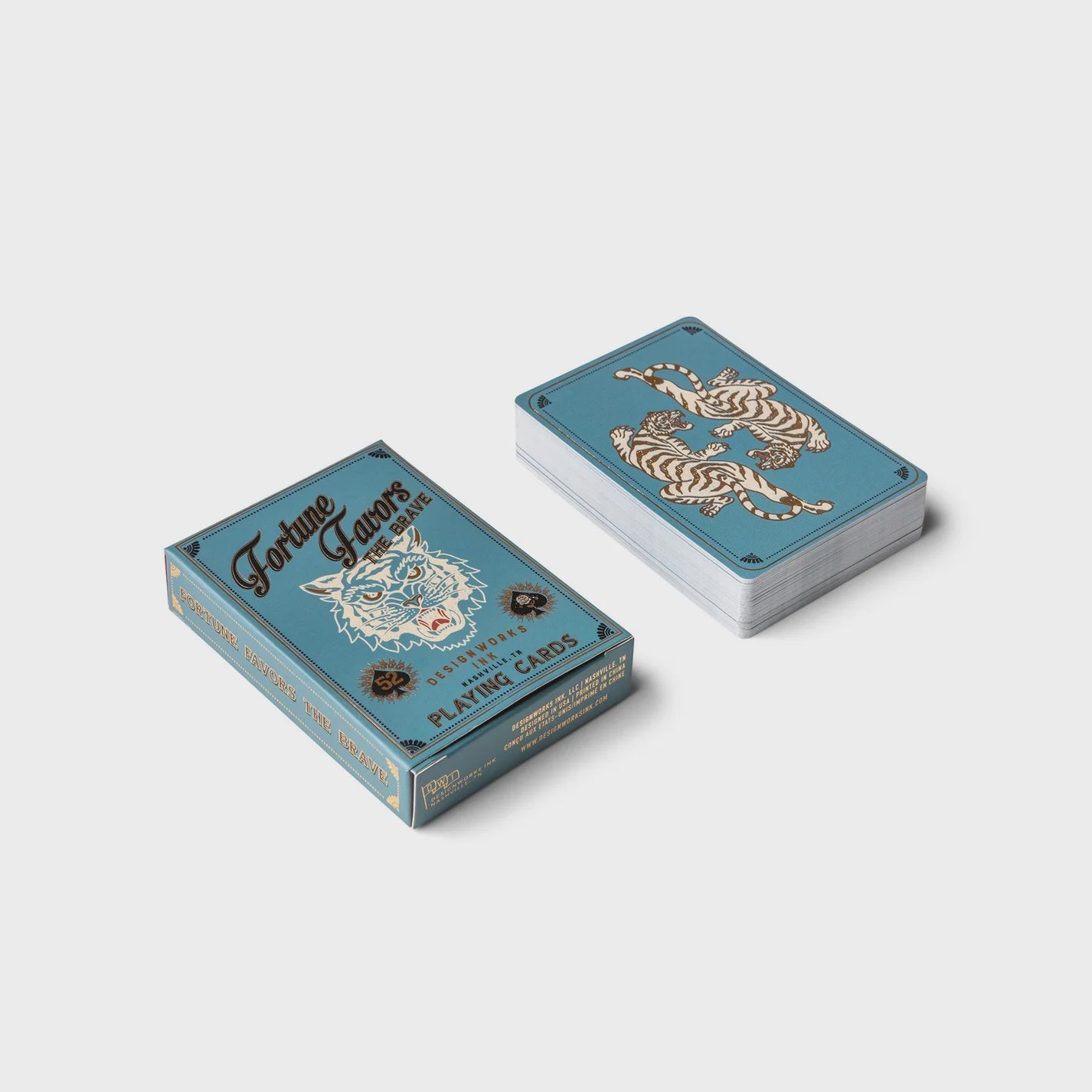 Designworks Ink Playing Cards - Fortune Favors The Brave
