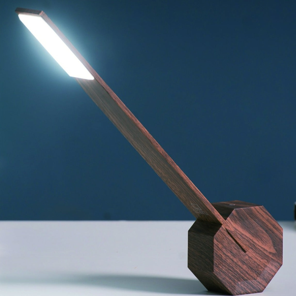 Octagon One Desk Light - Walnut