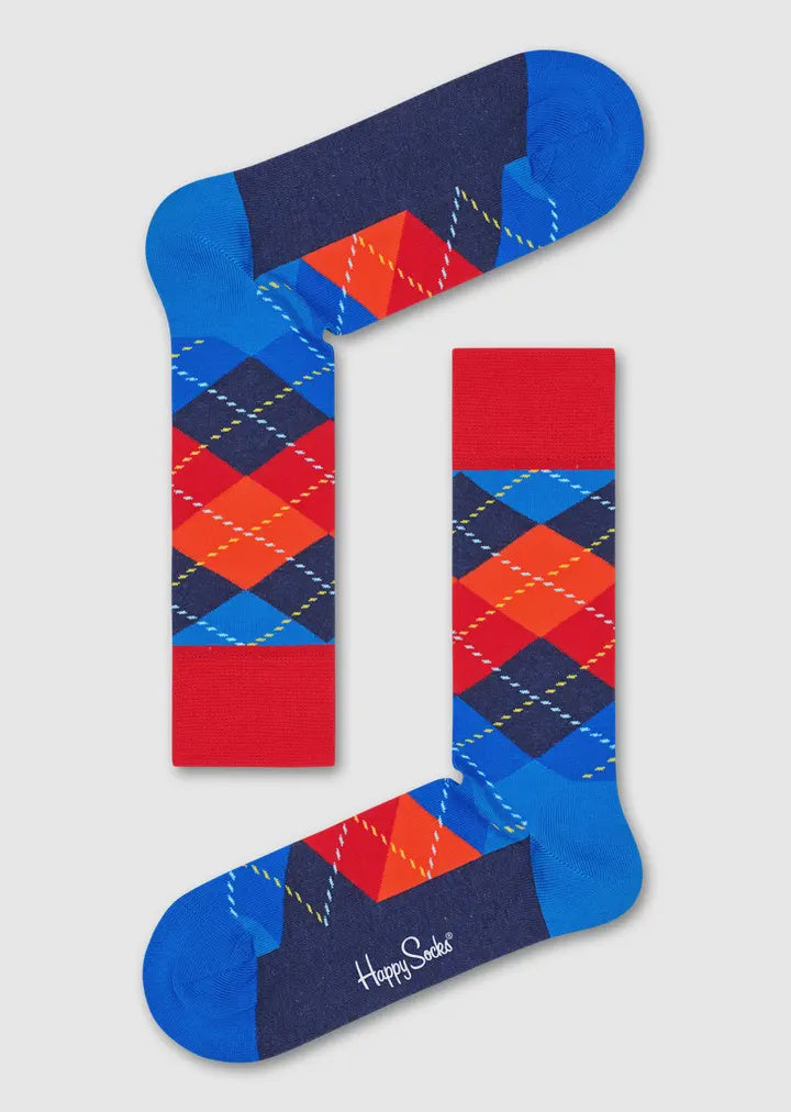 Happy Socks Crew Sock - Argyle