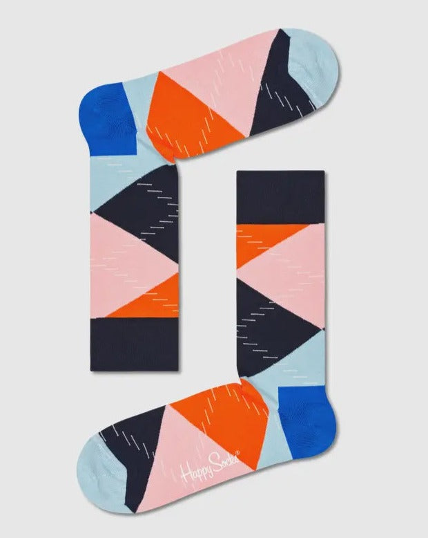 Happy Socks Crew Sock - Jumbo Argyle Sock