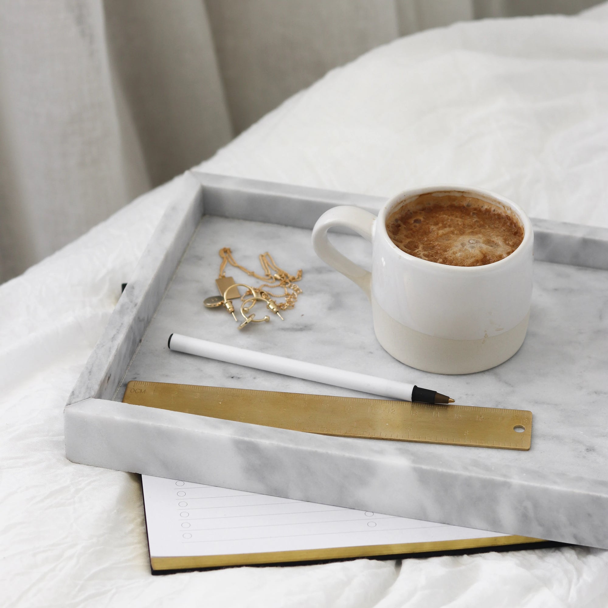 Papier HQ Marble Tray - Rectangle